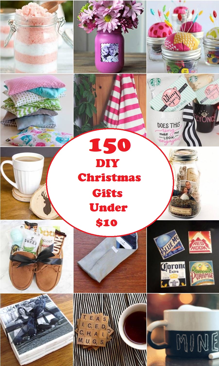 150 DIY Christmas Gifts Under $10