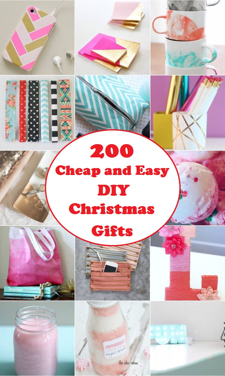 200 Cheap and Easy DIY Christmas Gifts