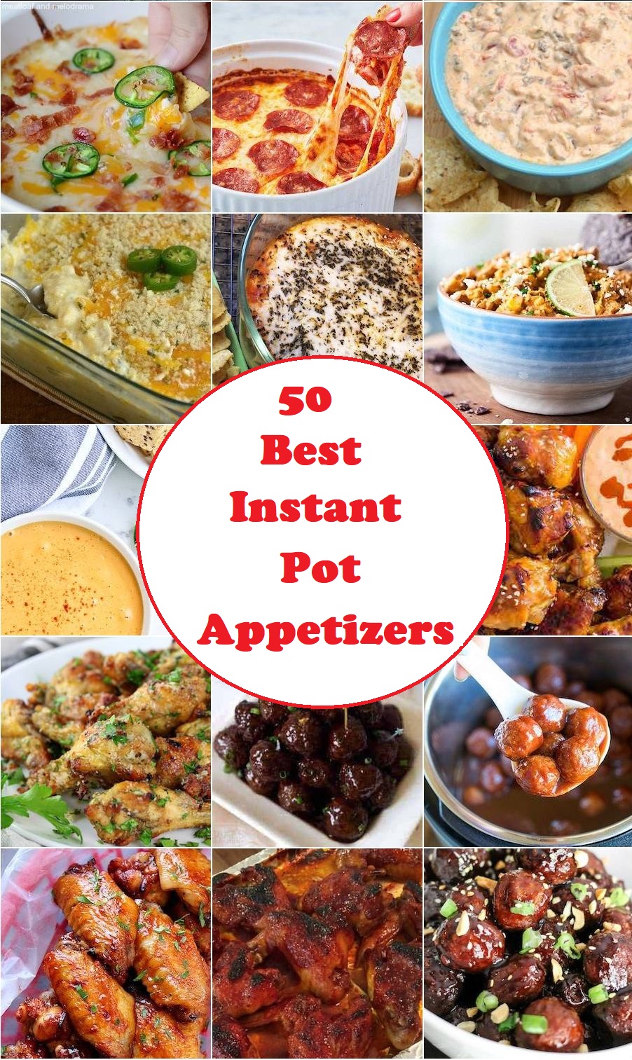 50 Best Instant Pot Appetizers