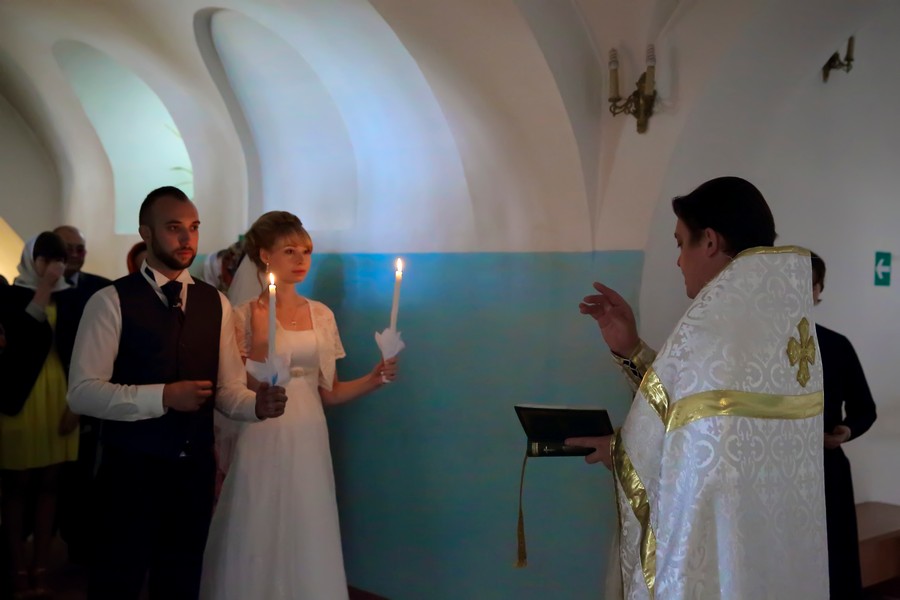 Венчание и крещение